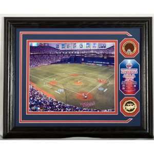  Metro Dome Authenticated Infield Dirt Photomint with Gold 
