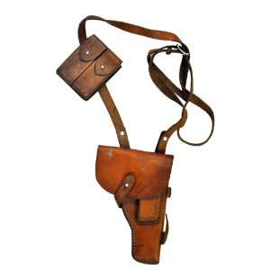  Army Military Genuine Leather Shoulder Gun Holster 