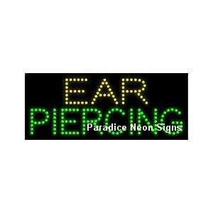  Ear Piercing LED Sign 11 x 27