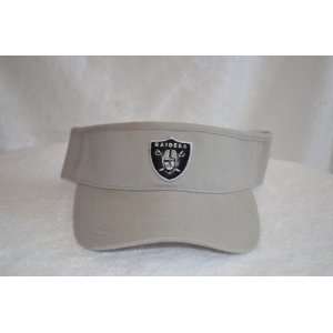    Oakland Raiders Gray Visor Hat   NFL Golf Cap: Sports & Outdoors