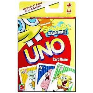  SpongeBob SquarePants UNO: Toys & Games