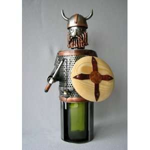  Unique Handmade Viking, Shield and Flail Sculpture Steel Bottle 