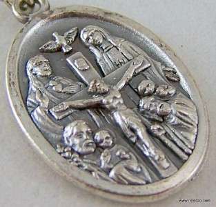 Religious Catholic 4 Four Way Scapular Medal Cross ITAL  