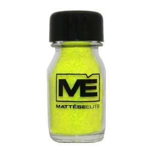    Mattese Elite Fairy Dust Glitter   Yellow Florescent   7 Gr Beauty