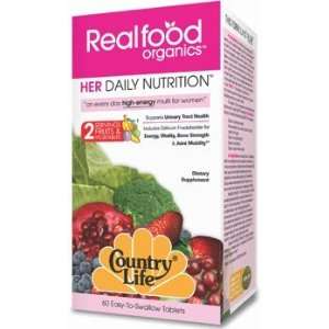 Country Life   Realfood Organics Her Daily Nutrition   60 tablets