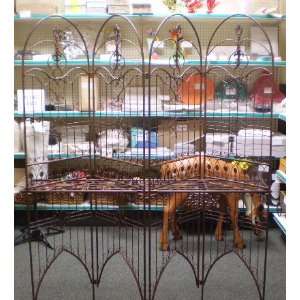 Four Panel Screen   Iron Arched Screen 
