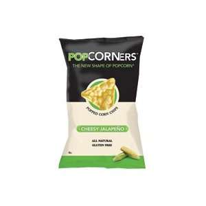 Popcorners, Cheesy Jalapeno Popcorn Chips, 12/5 Oz  