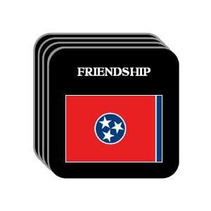  US State Flag   FRIENDSHIP, Tennessee (TN) Set of 4 Mini 