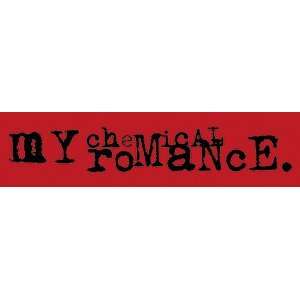  My Chemical Romance   Red Logo   Sticker / Decal 