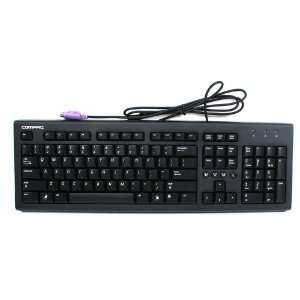 Compaq PS/2 Black 104 Key Keyboard Model Number: PR1101 Part Number 