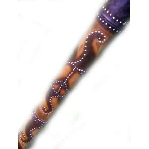  Hand Crafted, Fire Roasted Deluxe Didgeridoo by RiverMan 