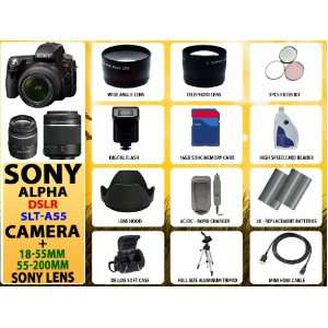  Sony Alpha Dslr slt a55 Digital Camera with 18 55mm Lens 