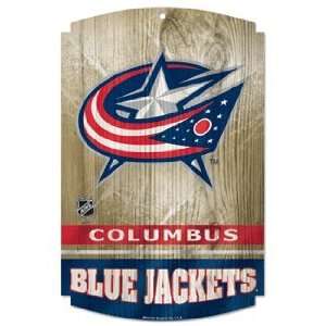  NHL Columbus Blue Jackets Sign   Wood Style: Sports 