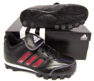 Adidas G07043 ChangeUp Baseball Cleats Youth Sz 4.5 Black White Red 