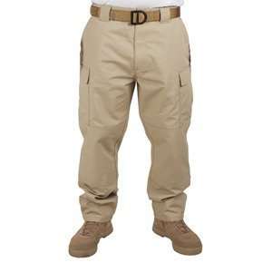 11 Tactical Series TDU Khaki Plycot Twl Pants L Sht:  