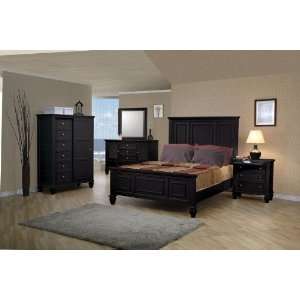  Sandy Beach California King Size Bedroom Collection 4 