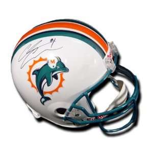 Chris Chambers Autographed Miami Dolphins Mini Helmet