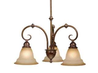 NEW VAXCEL OMNI ROYAL BRONZE 3L CHANDELIER LAMP CEILING LIGHTING OM 