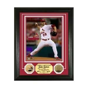  St. Louis Cardinals Chris Carpenter 24KT Gold Coin Photo 