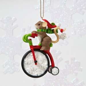Charming Tails Snow Way Ill Miss Chrismtas With You Ornament:  