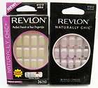 Revlon Naturally Chic Glue On Nails   Amelie / 91012