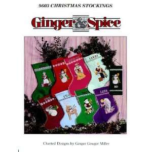  Christmas Stockings   Cross Stitch Pattern Arts, Crafts 
