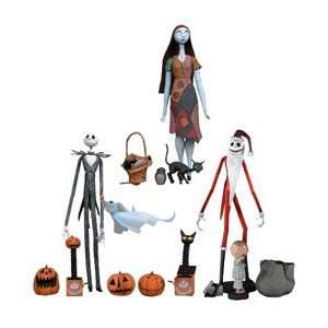  NECA Nightmare Before Chistmas Action Figure Boxed Set 3 