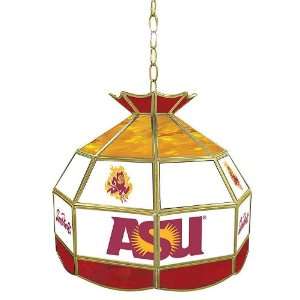   State University Stained Glass 16 Inch Tiffany Lamp: Electronics