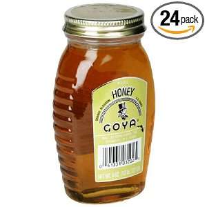 Goya Pure Orange Blossom Honey, 8 Ounce Units (Pack of 24)  