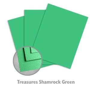  Treasures Shamrock Green Cardstock   250/Package: Office 