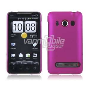    ROSE PINK 1 PC BACK CASE COVER for HTC EVO PHONE: Everything Else