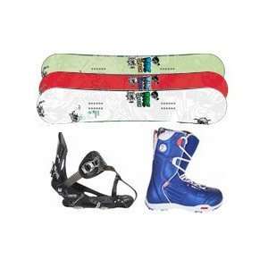  Ride Crush Snowboard Package