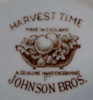 JOHNSON BROTHERS HARVEST TIME GRAVY BOAT 30% OFF SALE  
