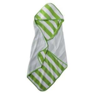  Circo® Baby Knit Stripe Hooded Towel   Green: Home 