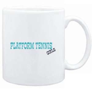  Mug White  Platform Tennis GIRLS  Sports: Sports 