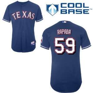 Clay Rapada Texas Rangers Authentic Alternate Cool Base Jersey By 