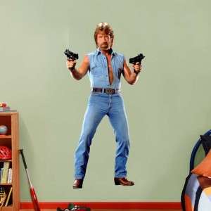 Chuck Norris Licensed Fathead Wall Graphic, NEW  