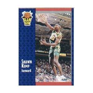  1991 92 Fleer #231 Shawn Kemp Slam Dunk: Sports & Outdoors