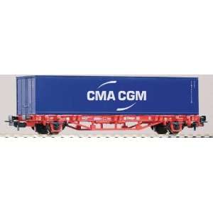  Piko 57734 HO DBAG Container Wagon CMA CGM V Toys & Games
