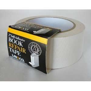  Book Repair Tape  2 Inch Wide Self Adhesive White Arts 