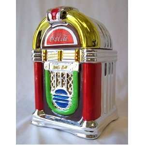  Coca Cola Juke Box Cookie Jar: Kitchen & Dining