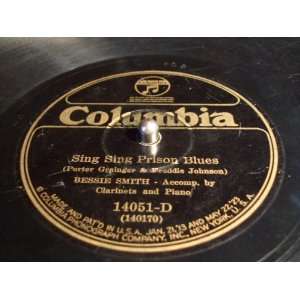   Blues B/w Sing Sing Prison Blues   Columbia 14051 BESSIE SMITH Music