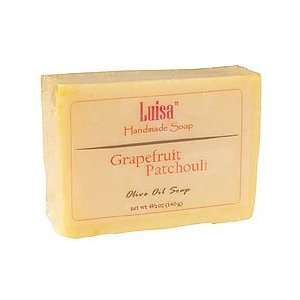   Grapefruit Patchouli Handmade Soap made with Italian Olive Oil: Beauty