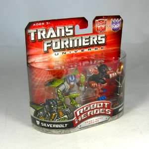   Transformers Universe Robot Heroes Silverbolt & Megatron: Toys & Games