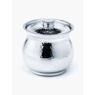  Patriot® Pewter Coverd Sugar Bowl Hammered Finish 