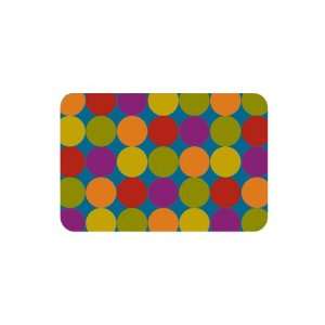  Colored Circles Tempered Glass Bar Cutting Board by 