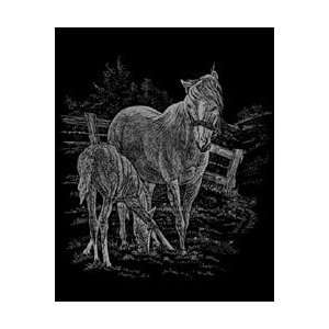   Kit 8X10 Mare & Foal SILF 15; 3 Items/Order Arts, Crafts & Sewing