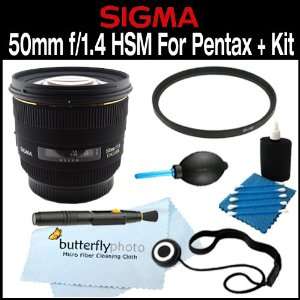  Sigma 50mm f/1.4 EX DG HSM Lens for Pentax Digital SLR 