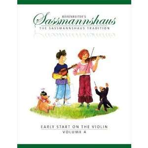  Sassmannshaus, Kurt   Early Start on the Violin Book 4 
