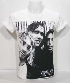 Nirvana T Shirt Kurt Cobain Seattle Sound Punk Rock S L  
